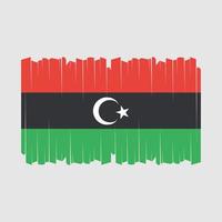 libyen flagge vektor