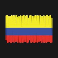 colombia flagga vektor