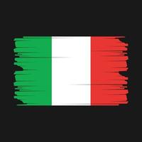 Italien flagga illustration vektor