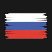 Russland Flagge Illustration vektor