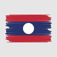 Laos Flagge Illustration vektor