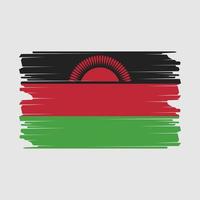 Malawi Flagge Illustration vektor