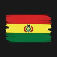 Bolivien Flagge Illustration vektor