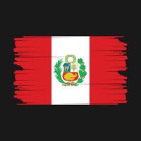 peru flagga illustration vektor