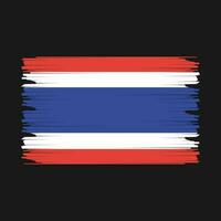 Thailand Flagge Illustration vektor