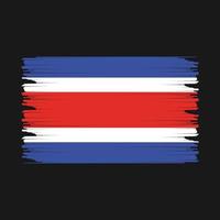 Costa Rica Flagge Illustration vektor