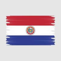 Paraguay Flagge Illustration vektor