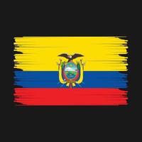 ecuador flagga illustration vektor