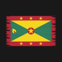 Grenada Flagge Illustration vektor