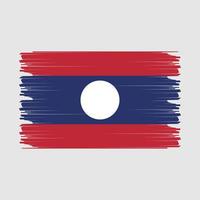 Laos Flagge Illustration vektor