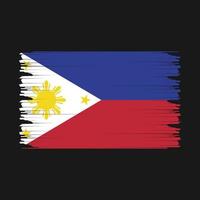filippinerna flagga illustration vektor