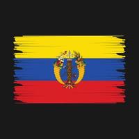 colombia flagga illustration vektor