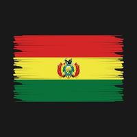 bolivia flagga illustration vektor