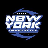 ny york Amerika y2k streetwear cyber stil färgrik slogan typografi vektor design ikon illustration. tröja, affisch, baner, mode, slogan skjorta, klistermärke, flygblad