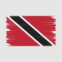 trinidad flagga illustration vektor