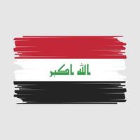 Irak Flagge Illustration vektor