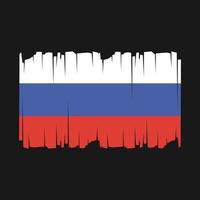 Russland Flagge Vektor Illustration