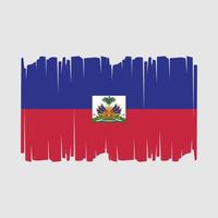 Haiti Flagge Vektor Illustration