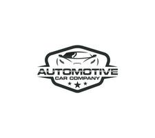 Auto Unternehmen oder Automobil Logo Design auf Weiß Hintergrund, Vektor Illustration.