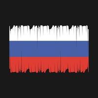 Russland Flagge Vektor Illustration