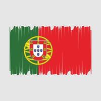 Portugal-Flagge-Vektor-Illustration vektor