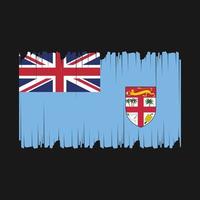 Fidschi Flagge Vektor Illustration