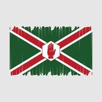 Nord Irland Flagge Vektor Illustration