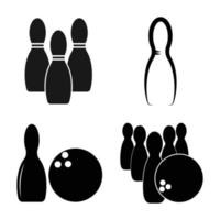 bowling logotyp vektor