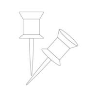 Nagel Symbol vektor