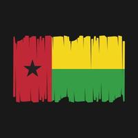 ghana flagga vektor illustration