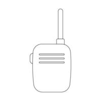 Walkie Talkie Symbol Vektor