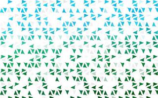 ljusblå, grön vektorstruktur i triangulär stil. vektor