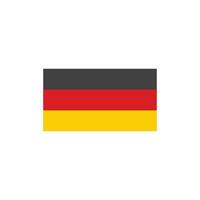 Deutschland Flagge Vektor Illustration Design