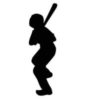 Baseball Spieler Symbol vektor