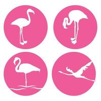 Flamingo Symbol Vektor