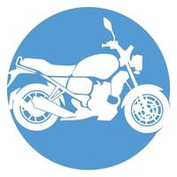 motorcykel ikon vektor
