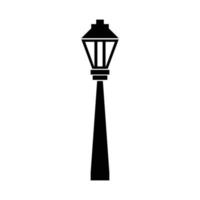 Straße Beleuchtung Lampe Symbol vektor