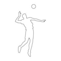Volleyball Symbol vektor