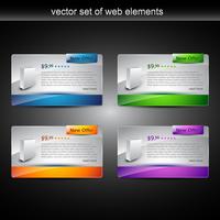 webbproduktdisplay vektor