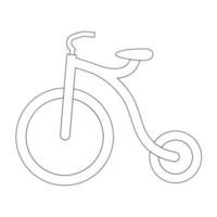 cirkus cykel ikon vektor
