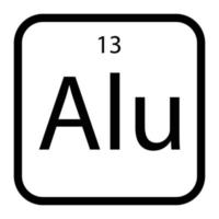aluminium ikon Vektor