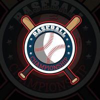 Baseball Sport Vektor Logo Design