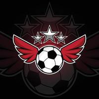 Fußball Sport Vektor Logo Design