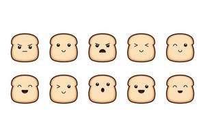 söt söt ikon illustration karaktär tecknad serie vektor ansikte design bakgrund mat japansk element ljuv emoji grafisk uttryckssymbol
