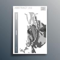 abstrakt minimal design för flygblad, affisch, broschyromslag, bakgrund, tapeter, typografi eller andra tryckprodukter. vektor illustration