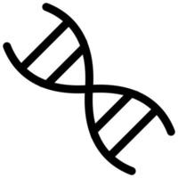 dna mänsklig ikon, symbol genetisk kromosom, dna vetenskap biologi logotyp vektor