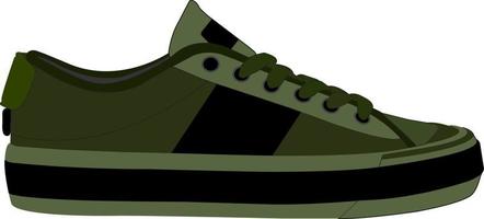 Symbol Vektor einstellen aus Sneaker Schuh . Konzept. eben Design. Vektor Illustration. Turnschuhe im eben Stil. kostenlos Vektor