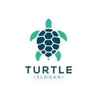 sköldpadda logotyp design och ikon mall vektor
