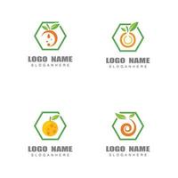 orange Logo Design vektor