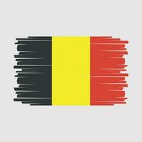 belgischer Flaggenvektor vektor